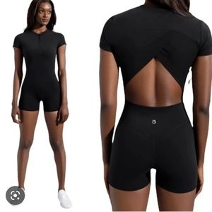 Buffbunny Collection Geo Bodysuit XS Onyx Black